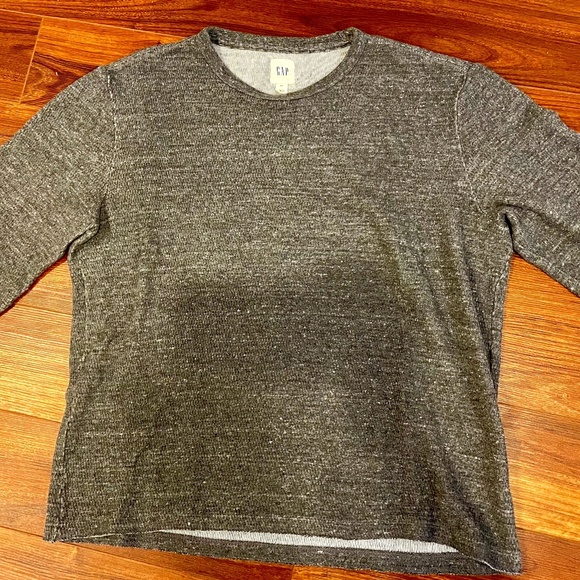 Gap men's small salt-and-pepper light sweater - Picture 1 of 1